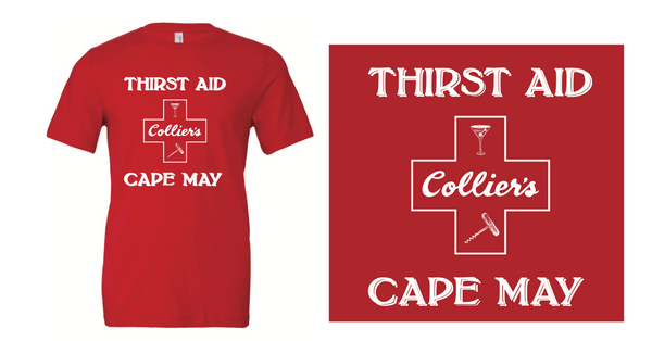 Thirst Aid ~ Red Tee