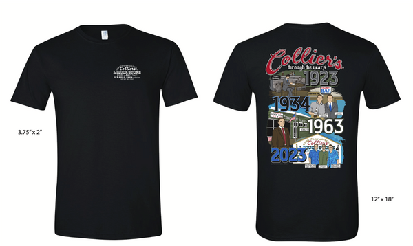 Collier's Through The Years ~ Black Tee
