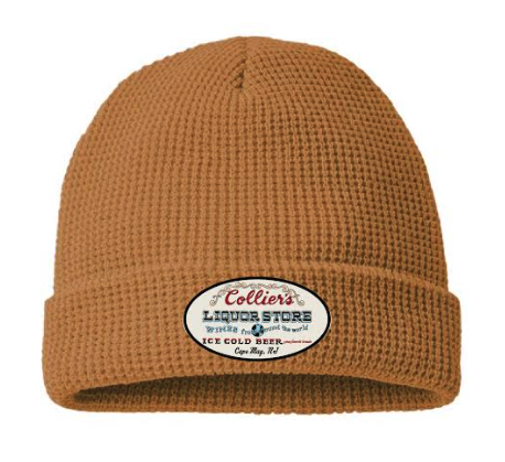 Collier's Waffle Cuffed Beanie ~ Camel "Yellow"