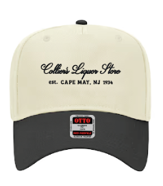 Collier's Snapback Hat ~ Black/Tan